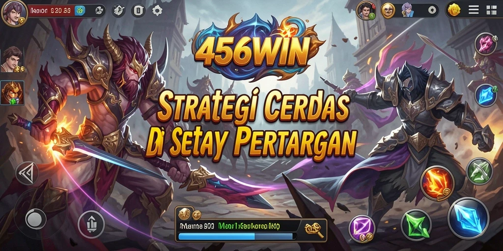 Screenshot gameplay 456WIN dengan pertarungan strategi yang seru.