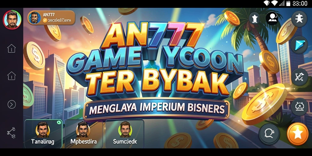 Tampilan gameplay AN777 yang menyenangkan dan strategis.