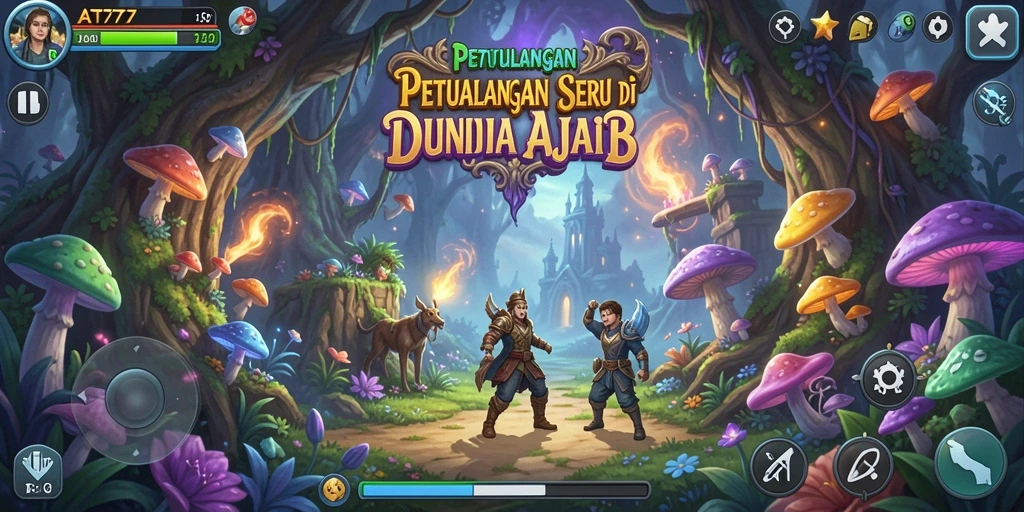 Gameplay menarik dengan karakter dan dunia menakjubkan.
