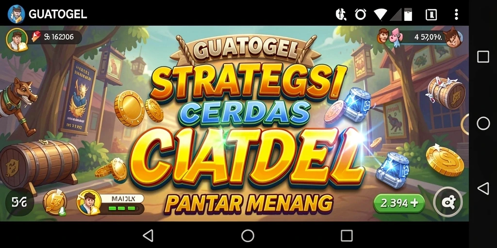Tampilan gameplay yang mendebarkan dari GUATOGEL.