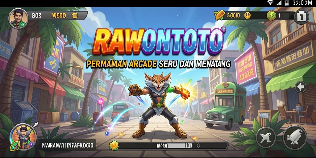 Tampilan menarik dari gameplay RAWONTOTO yang seru dan penuh tantangan.