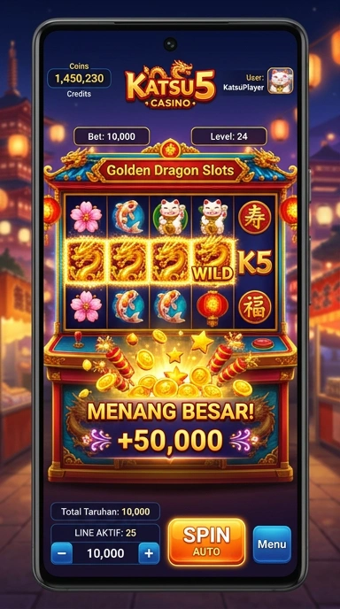 Tampilan halaman informasi aplikasi di katsu5.